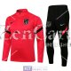 Atletico De Madrid Formazione Felpa Red + Pantaloni Black 2021/2