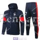 Francia Giacca Cappuccio Navy Red + Pantaloni 2020/2021