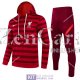 Liverpool Felpa Cappuccio Red II + Pantaloni Red 2021/2022