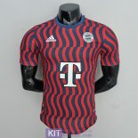Maglia Authentic Bayern Munich Training Suit Red I 2022/2023