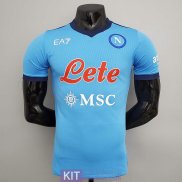 Maglia Authentic Napoli EA7 Blue 2021/2022