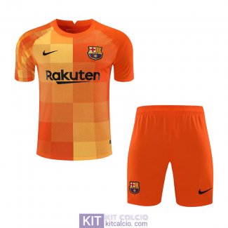 Maglia Barcelona Bambino Portiere Orange 2021/2022