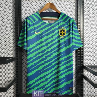 Maglia Brasile Special Edition Green Blue 2022/2023