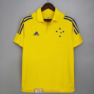 Maglia Cruzeiro Polo Yellow 2021/2022