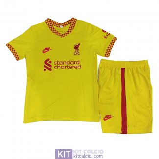 Maglia Liverpool Bambino Gara Third 2021/2022