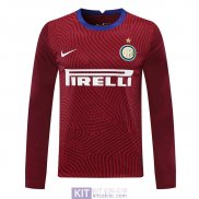 Maglia ML Inter Milan Portiere Red 2020/2021