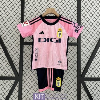 Maglia Real Oviedo Bambino Gara Away 2023/2024