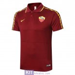 Maglia Roma Polo Red 2020/2021