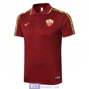 Maglia Roma Polo Red 2020/2021