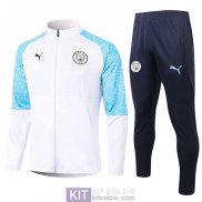 Manchester City Giacca White + Pantaloni 2020/2021