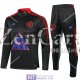 Manchester United x Human Race Formazione Felpa Black + Pantalon