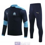 Olympique Marseille Formazione Felpa Navy + Pantaloni 2020/2021