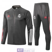 Real Madrid Giacca Grey + Pantaloni 2020/2021