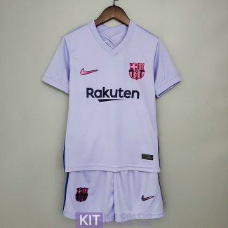 Maglia Barcelona Bambino Gara Away 2021/2022