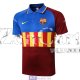 Maglia Barcelona Polo Blue Red 2020/2021