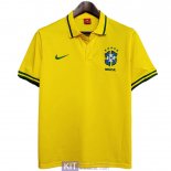Maglia Brasile Polo Yellow 2020/2021