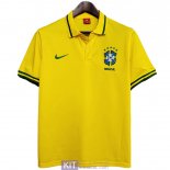 Maglia Brasile Polo Yellow 2020/2021