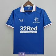 Maglia Glasgow Rangers Commemorative Edition Blue 2022/2023