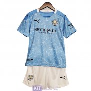 Maglia Manchester City Bambino Gara Home 2020/2021