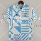Maglia Manchester City Pre Match Blue White 2022/2023