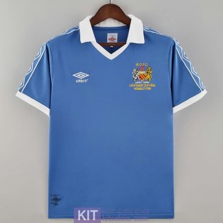 Maglia Manchester City Retro Gara Home 1981/1982