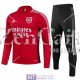 Arsenal Formazione Felpa Red + Pantaloni Black 2021/2022