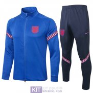 Inghilterra Giacca Blue + Pantaloni 2020/2021