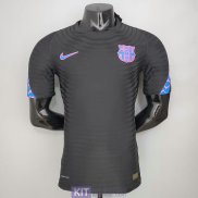 Maglia Authentic Barcelona Tracksuit Black 2021/2022