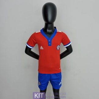 Maglia Chile Bambino Gara Home 2022/2023