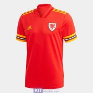 Maglia Galles Gara Home EURO 2020