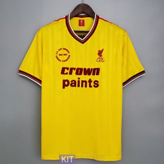 Maglia Liverpool Retro Yellow 1985/1986