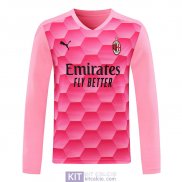 Maglia ML AC Milan Portiere Pink 2020/2021