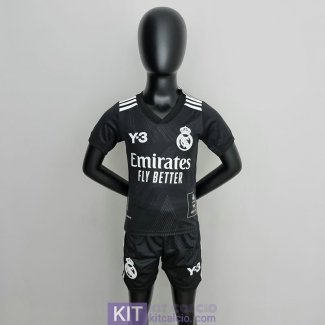 Maglia Real Madrid Bambino Y3 Edition Black 2022/2023