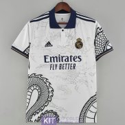 Maglia Real Madrid Dragon White 2022/2023