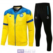 Napoli Kappa x Marcelo Burlon Giacca Yellow + Pantaloni 2021/202