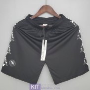 Pantaloncini Napoli Kappa x Marcelo Burlon Black 2021/2022