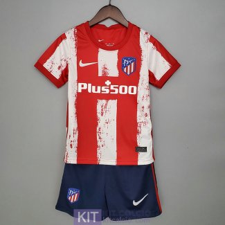 Maglia Atletico De Madrid Bambino Gara Home 2021/2022