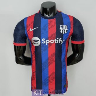 Maglia Authentic Barcelona Special Edition Red Blue 2022/2023