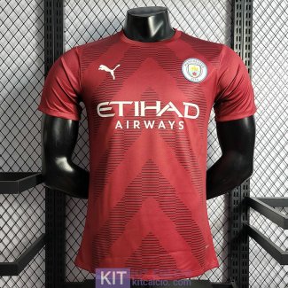 Maglia Authentic Manchester City Portiere Red 2022/2023