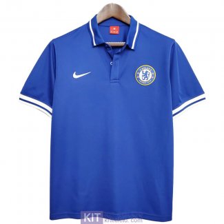 Maglia Chelsea Polo Blue 2020/2021