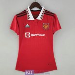 Maglia Donna Manchester United Gara Home 2022/2023