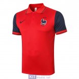 Maglia Francia Polo Red 2020/2021