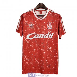 Maglia Liverpool Retro Gara Home 1989 1991