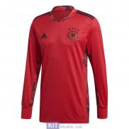 Maglia ML Germania Portiere Red 2020/2021