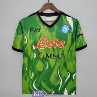 Maglia Napoli Portiere Green 2021/2022