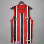 Maglia Sao Paulo FC Vest Red Black 2021/2022