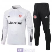 Sport Club Internacional Formazione Felpa Light Grey + Pantaloni