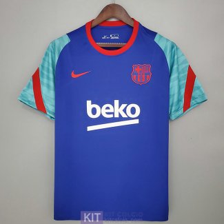 Maglia Barcelona Training Blue Red Green 2021/2022