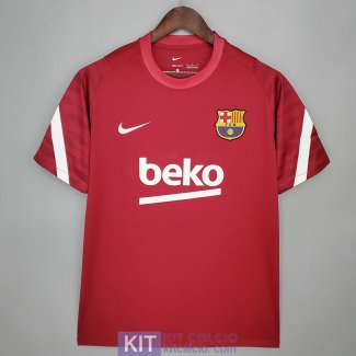 Maglia Barcelona Training Red II 2021/2022