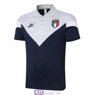 Maglia Italia Polo Blue 2020/2021